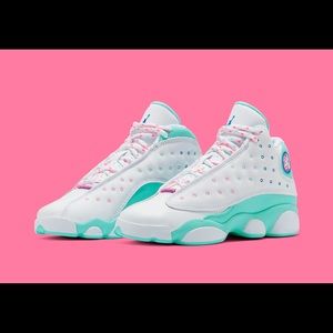 Aurora Green Jordan Retro 13
